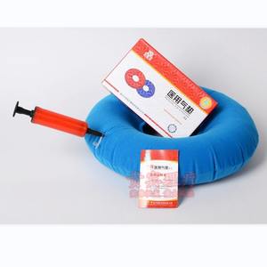 เบาะรองนั่งทรงกลม Zhongqiang โฟมเนื้อแน่นปานกลาง รองรับหลังส่วนล่าง สีเดียว สำหรับหญิงตั้งครรภ์ ผู้สูงอายุ บรรเทาอาการริดสีดวงทวาร - Product Image 3