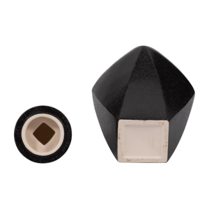 Vaso decorativo scultoreo in ceramica con coperchio per soggiorno, camera da letto, ufficio, scrivania, decorazione per la casa, pezzo d'accento. - Product Image 6