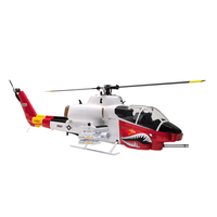Hélicoptère télécommandé RC FL500 V2 FLISHRC AH-1 Cobra, simulation réaliste, avec contrôle de vol L7 professionnel
