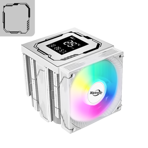 ฮีทซิงค์ทองแดงและอะลูมิเนียม Wanmisle C101 ขนาด 120 มม. พร้อมระบบระบายความร้อน CPU แบบ PWM Fluid Bearing รองรับ ARGB Sync สำหรับโปรเซสเซอร์ LGA1700/AM5 ประสิทธิภาพสูง - Product Image 5