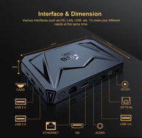 TV Box Pintar X96q Baru 4GB RAM 64GB/128GB ROM Android 12 8K Octa Core 2.4G/5GHz Dual WiFi