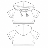 Vêtements de poupée personnalisés en gros OEM/ODM pour tenues de poupées BJD en coton