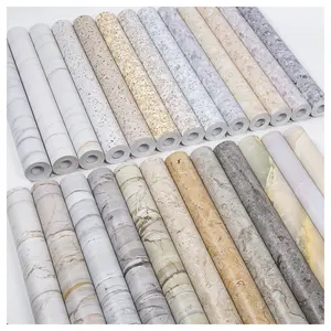 Jinyi Granit Marmor optik PVC-Folie für Möbel fassaden Kontakt papier Kleber Peel And Stick Wallpaper