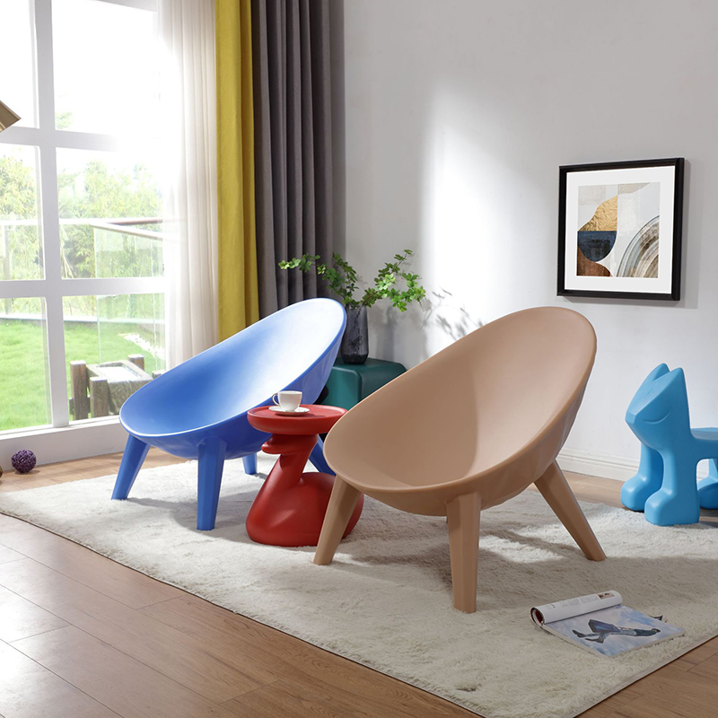 2025 Modern Kids Furniture Lounge Chair Chair New Arrival Plastic Safety Furniture for Living Room Garden Outdoor Home Use