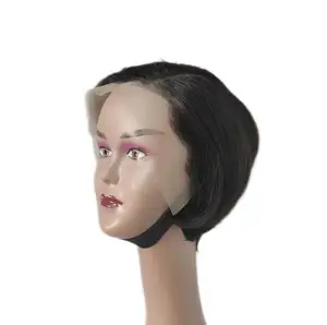 Factory Price Straight Bob Wholesale Popular Rich Production Experience 100% human hair lace front wig