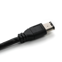 IEEE 1394 Firewire 400 à 800 câble de données 0.5M-20M 1m Type USB mâle à femelle veste en PVC avec tresse blindage ordinateur charge