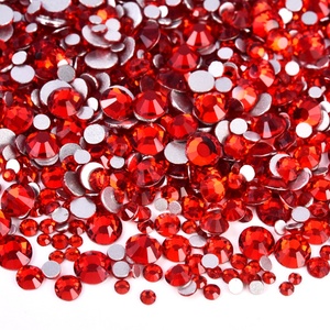 OLeeya Vente en gros de strass non fixés à dos plat, 400 couleurs, 20 grammes, 100 grammes, 200 grammes, SS6 à SS20, en vrac mixte pour le bricolage - Product Image 4