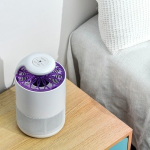 Mata Mosquitos Eléctrico con Luz UV de 395 Nm, Dispositivo de Control de Plagas Doméstico para Interiores, Plástico Ecológico - Product Image 1