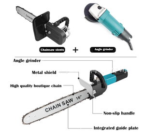 Adaptador Universal de sierra de cadena eléctrica, soporte de sierra eléctrica modificado, amoladora eléctrica, accesorio para amoladora angular - Product Image 5