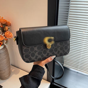 Sacs à main élégants pour femmes Sac fourre-tout sophistiqué à pochette carrée pour femmes Sac à bandoulière de luxe à une épaule pour femmes - Product Image 2