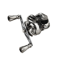 Moulinets de pêche à la ligne KALIOU S180 18+1BB, rapport de transmission 7.2:1, bobine en métal argenté, étanches, pour eau salée et pêche en haute mer.