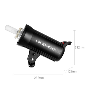 Flash de studio professionnel <span class=keywords><strong>Godox</strong></span> <span class=keywords><strong>SK400II</strong></span> 400Ws, flash photographique professionnel avec assurance qualité - Product Image 3