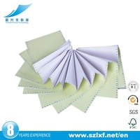 Papel de Impresión Continua para Computadora, Papel Autocopiativo sin Carbón, el Más Popular, de 5 Capas, de Color