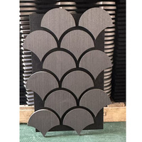 Décoration murale antibruit en MDF Panneau intérieur insonorisé Panneaux de plafond acoustiques en bois Panneau insonorisant en bois