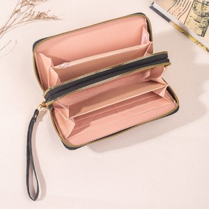 Luxury Designers Women's Long Wallet Double Zipper Clutch Bag Multi-Card Holder <b>Phone</b> Pouch Stylish Wristlet for Ladies - Product Image 2