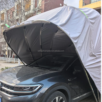 Carpa Plegable Portátil Moderna de Aleación de Aluminio para Garajes Exteriores - Equipo Retráctil para Ferias Comerciales