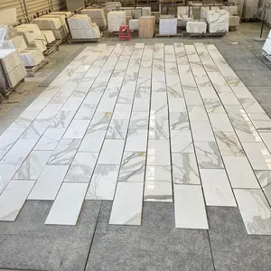 Villa Floor Big Slabs Natural Calacatta Gola Marble stone for Wall and Floor Tiles for Hotel Applications calcutta gold marble