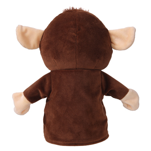 Khỉ Nâu mở miệng sang trọng tay bán buôn con rối động vật Găng Tay Đồ chơi búp bê kể chuyện khỉ tay con rối - Product Image 3