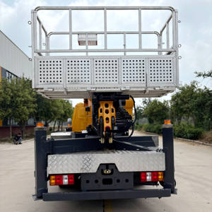 Телескопическая подъемная платформа, установленная на грузовике, воздушная Рабочая платформа, высокогорная воздушная Рабочая платформа, изолированное ведро - Product Image 4