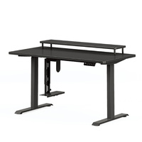 Bureau de travail réglable en hauteur, moderne, simple, ergonomique, électrique, pour ordinateur, avec possibilité de personnalisation