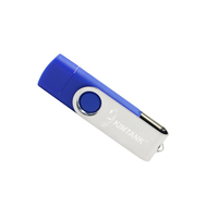 Clé USB rotative Kimtank personnalisable avec drapeau, 4 Go, 8 Go, 16 Go, 32 Go, 64 Go, 128 Go, USB 2.0, 3.0, vente en gros
