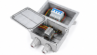 Vente directe d'usine, disjoncteur anti-explosion en aluminium, étanche IP66, IIB IIC T6, interrupteur d'alimentation industriel pour utilisation en usine