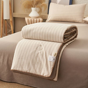 Couette d'été de classe A, teinte en fil, lavée, pour climatiseur, directement de l'usine - Product Image 3