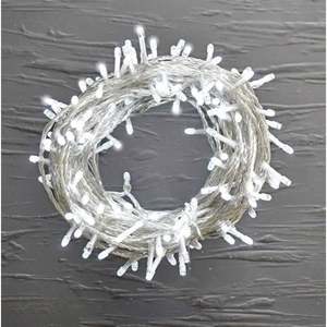 ไฟคริสต์มาสไมโคร LED 300 ดวง สีขาวน้ำแข็ง พร้อมหม้อแปลงไฟฟ้า 15+2 เมตร - Product Image 1