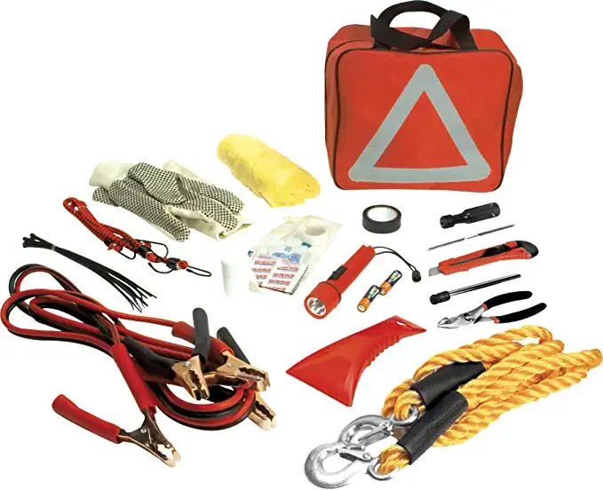 2022 Hot Selling Car Roadside Emergency Kit mit verschiedenen Werkzeug teilen Fahrzeug-Überlebens kit Notfall artikel für Ihr Auto