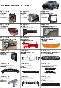 OEM L 92207-K5000 R 92208-K5000 AUTO CAR DAYTIME RUNNING LAMP for HYUNDAI <strong>SANTA</strong> CRUZ 2022 - Product Image 5