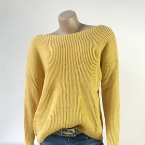 <span class=keywords><strong>Pull</strong></span> en tricot pour femmes, asymétrique, avec épaules dénudées et manches chauve-souris, <span class=keywords><strong>pull</strong></span> <span class=keywords><strong>ample</strong></span> - Product Image 2