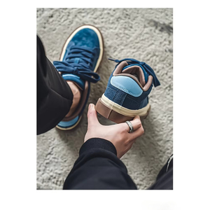 <b>Large</b> Size Men's Trendy Canvas Sneakers Spring New All-Match Sports Casual Shoes - Product Image 4