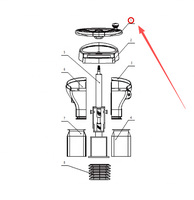 Pièce d'origine LiuGong 34C5864, système électrique du volant pour rouleau compresseur CLG6516E, vente directe d'usine authentique