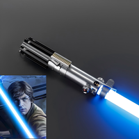 Sabre laser LED RGB en métal, style EP5 Graflex ESB, vente en gros directe d'usine, pour cosplay de Luke Skywalker |   Prêt pour les revendeurs et les dropshippeurs