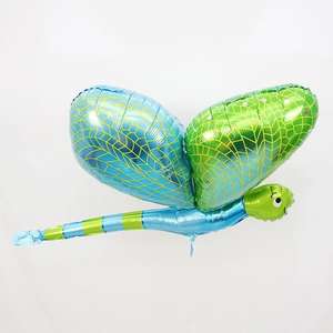 Nuevas llegadas fiesta de cumpleaños serie insectos globo abeja <span class=keywords><strong>mariposa</strong></span> Rana mariquita globo de papel de aluminio al por mayor - Product Image 5