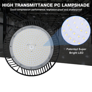 <span class=keywords><strong>Led</strong></span> cao bay ánh sáng Cửa Hàng Chiếu sáng với cắm và móc vòng thương mại UFO đèn cho Nhà để xe phòng tập thể dục kho hội thảo nhà máy Barn - Product Image 4