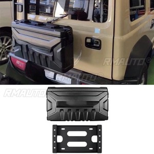 กล่องเก็บของท้ายรถสำหรับ Suzuki Jimny 3/5 ประตู ปี 2007-2025 กล่องเก็บของภายนอก กล่องใส่กระเป๋าเป้ขนาดเล็ก อุปกรณ์ตกแต่ง - Product Image 2