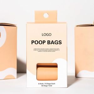 Sacs à déjections pour animaux de compagnie écologiques et biodégradables, sacs à crottes de chien en plastique - Product Image 5