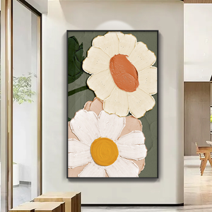 Watercolor Rose Wall Art - Soft Pink Flower <strong>Canvas</strong> <strong>Print</strong> <strong>Framed</strong> for Bedroom Decor - Product Image 4