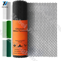 Malla Plástica Plana de HDPE para Seguridad en Balcones, Cría de Aves, Valla de Jardín, Rollo de Malla Protectora de Plástico, Enrejado
