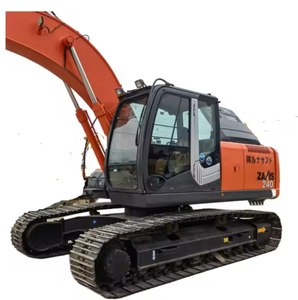 ใช้ต้นฉบับ Hitachi ZX240 รถขุด Hitachi ZX200-3 ZX200-6 ZX200-5 ZX210 ZX240 EX200 รถขุดตีนตะขาบไฮดรอลิกมือสอง - Product Image 1