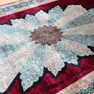 6x9ft Yilong Hot Bán lụa rug dệt tay Thổ Nhĩ Kỳ mô hình ba tư handmade thảm - Product Image 5