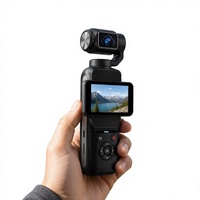 Caméra stabilisée de poche YD07 4K 30fps 330 °   Caméra de vlog avec suivi du visage par IA, stabilisation électronique de l'image (EIS) 6 axes, écran tactile de 2,2 pouces, OEM, FCC, ROHS