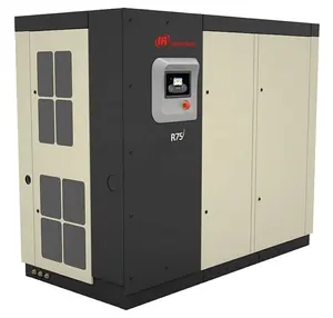 RS75 RS75n 75KW Ingersoll Rand Oil Less Variable Speed Screw Air Compressor water cooled and air cooled