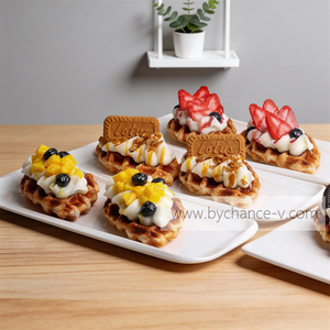 Décorations <span class=keywords><strong>de</strong></span> boulangerie haut <span class=keywords><strong>de</strong></span> gamme : Maquette <span class=keywords><strong>de</strong></span> gaufre <span class=keywords><strong>de</strong></span> Liège premium, durable et étanche, pour photos professionnelles et présentation <span class=keywords><strong>de</strong></span> <span class=keywords><strong>table</strong></span> - Product Image 6
