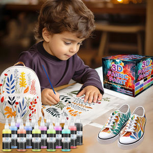 <span class=keywords><strong>Pintura</strong></span> <span class=keywords><strong>Textil</strong></span> Permanente Suave de 45 Colores, <span class=keywords><strong>Precio</strong></span> de Fábrica KHY, Juego de <span class=keywords><strong>Pintura</strong></span> <span class=keywords><strong>Textil</strong></span> 3D de 30 ml para Ropa, Bolsas de Lona, Arte DIY - Product Image 3