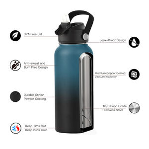 New Arrival Custom Print BPA-Free Double Wall Vacuum Insulated Leak-Proof Thermal School <b>Water</b> <b>Bottle</b> for Kids - Product Image 2