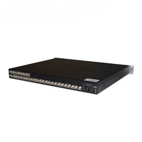 Convertidor de RF a IP de 16 Canales, Receptor Digital FTA con Soporte BISS y LNB DisEQc para Solución de Sistema de TV para Hoteles