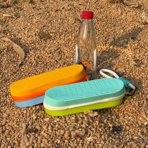 Customizable Silicone Goggles Cases With Odor-Proof <b>Zip</b> <b>Lock</b> for Convenient Swim Gear Storage - Product Image 1