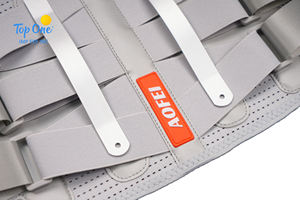 Top One Medical <b>Waist</b> Lower Back Support Brace Lumbar <b>Waist</b> Support <b>Belt</b> Adjustable Straps Corset for Pain Relief - Product Image 3